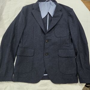 Taylor Stitch The Telegraph Midnight Blue Blazer